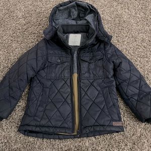 Zara Navy Blue Boys Coat, size 4-5!